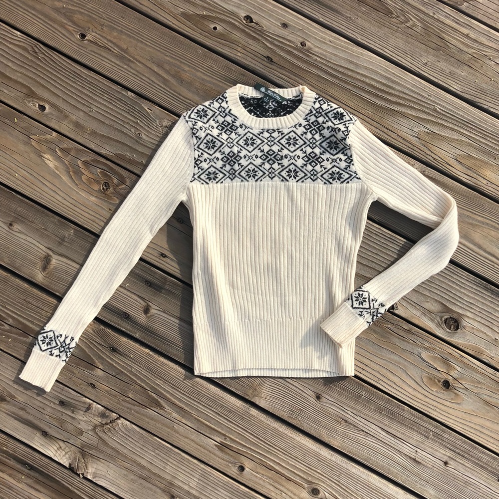 Brooks Brothers FairIsle  Fine Merino Wool Sweater